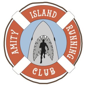 Amity Island 5K & Fun Run Logo