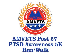 AMVETS Post 27 2nd Annual PTSD Awareness 5K Run/Walk