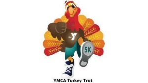 A.M.Y. Wellness Foundation YMCA of Mitchell County Turkey Trot 5K and 1-Mile Fun Run Logo