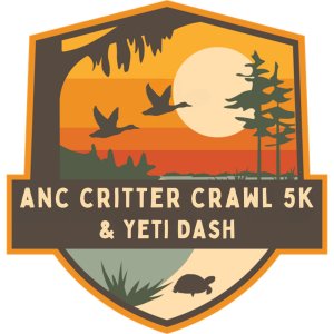 ANC Critter Crawl 5k and Yeti Dash Logo