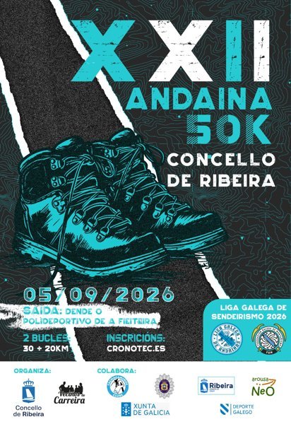 Andaina 50 K Concello de Ribeira 2026