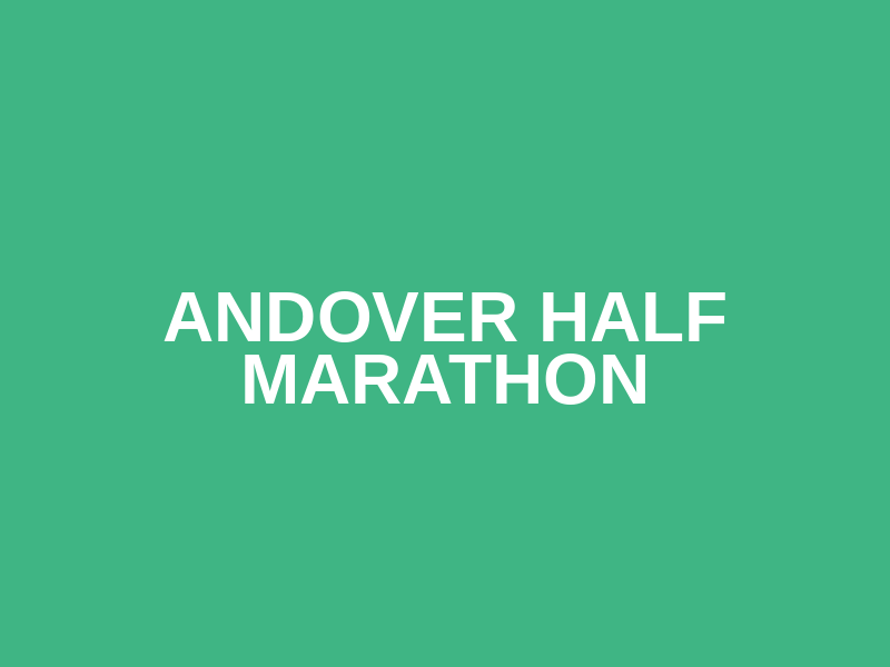 Andover Half Marathon Logo