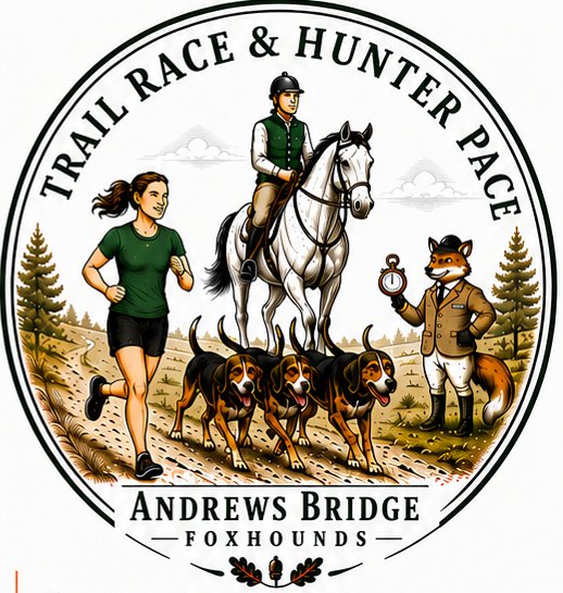 Andrews Bridge Foxhounds Annual 5K Trail Race Logo