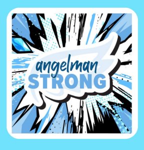 Angelman Strong 5k Logo