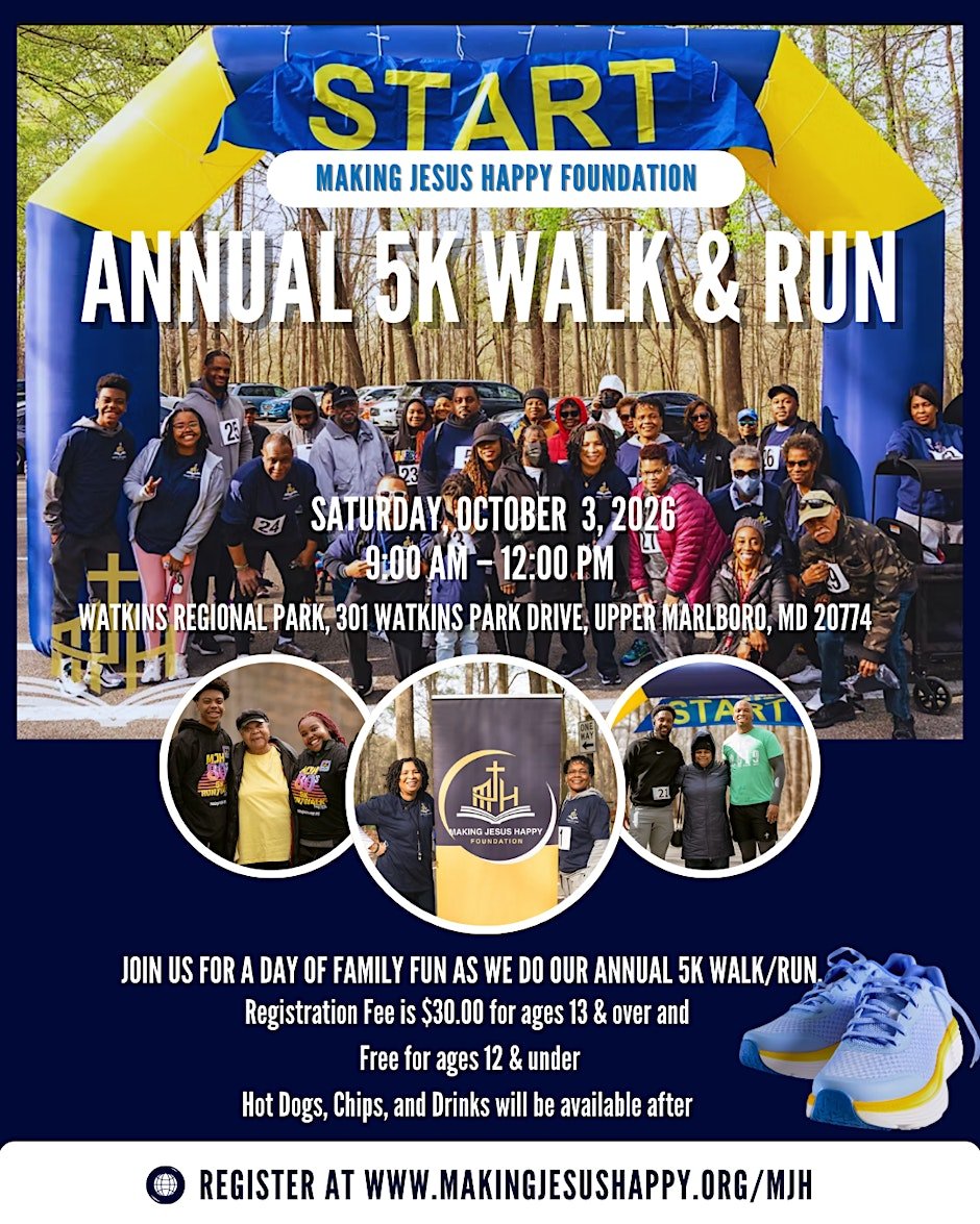 Annual 5k Walk & Run Logo
