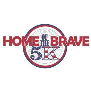 Annual Home Of The Brave 5K Walk or Run - Fundraiser For Sturbridge Vets Logo