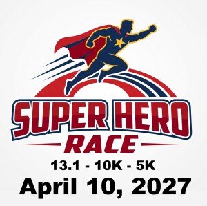 Super Hero Race - 13.1, 10K, 5K Logo