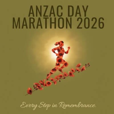 Anzac Day Marathon 2026 Logo