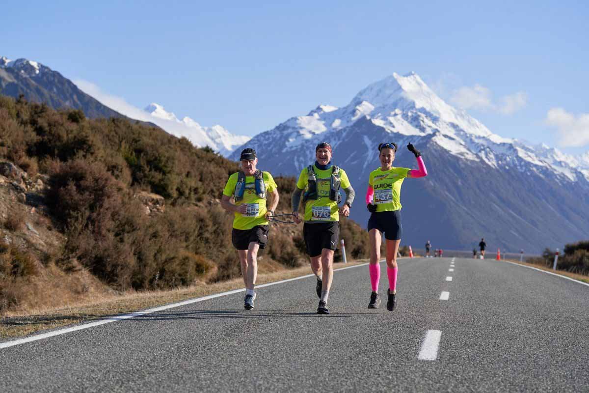 Aoraki Mount Cook Marathon Logo