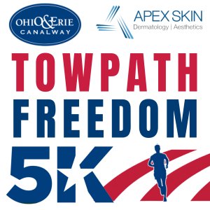 Apex Skin Towpath Freedom 5k Logo