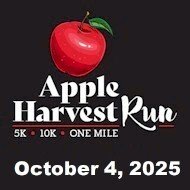 Apple Harvest Run - 10K - 5K - 1 Mile Logo