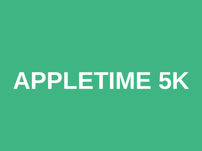 Appletime 5k Logo