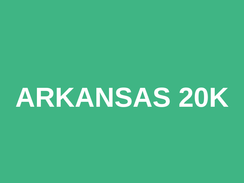 Arkansas 20k Logo