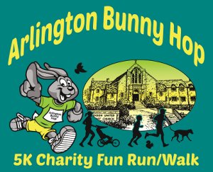 Arlington Bunny Hop Logo
