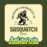 Arlington’s Oktoberfest 5k Sasquatch Stroll Logo