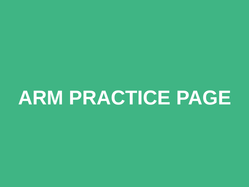 ARM Practice Page Logo