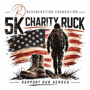 Armed Forces Day 5k Charity Ruck Logo