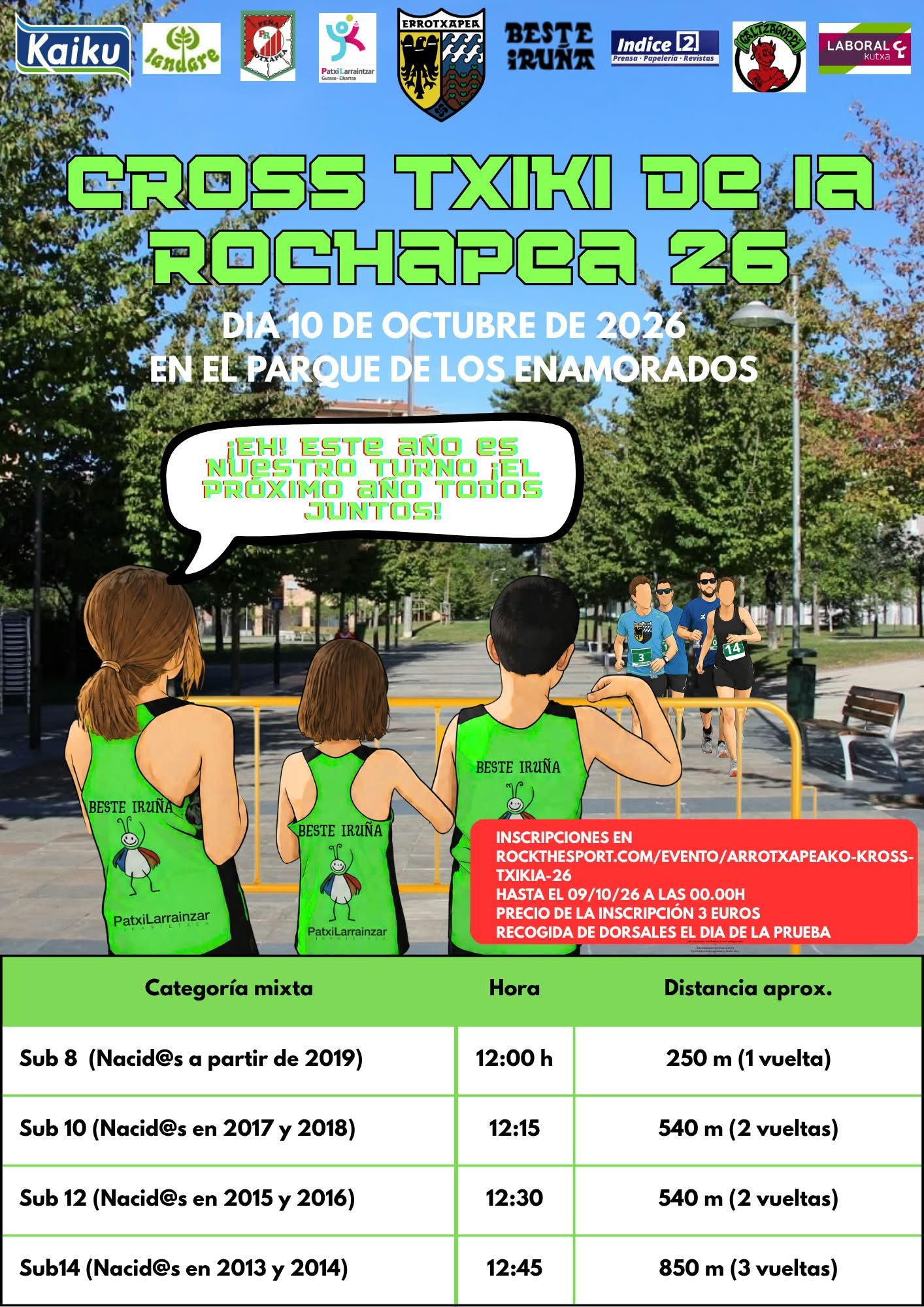Arrotxapeako Kross txikia 26 Logo
