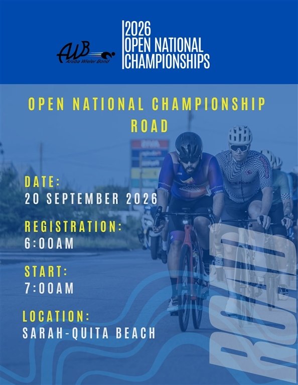 Aruba Road National Open - 2026 Logo