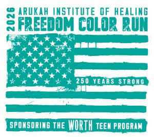 Arukah Freedom 5k Color Run Logo