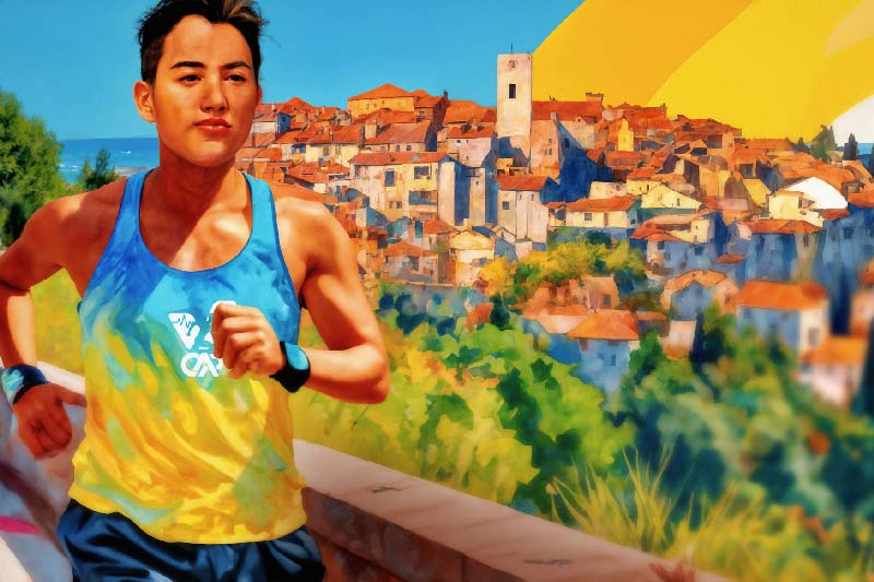 Ascension du Col de Vence Logo