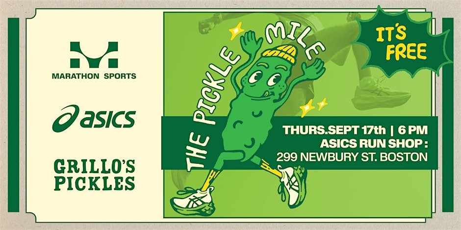 ASICS Pickle Mile 2026 Logo