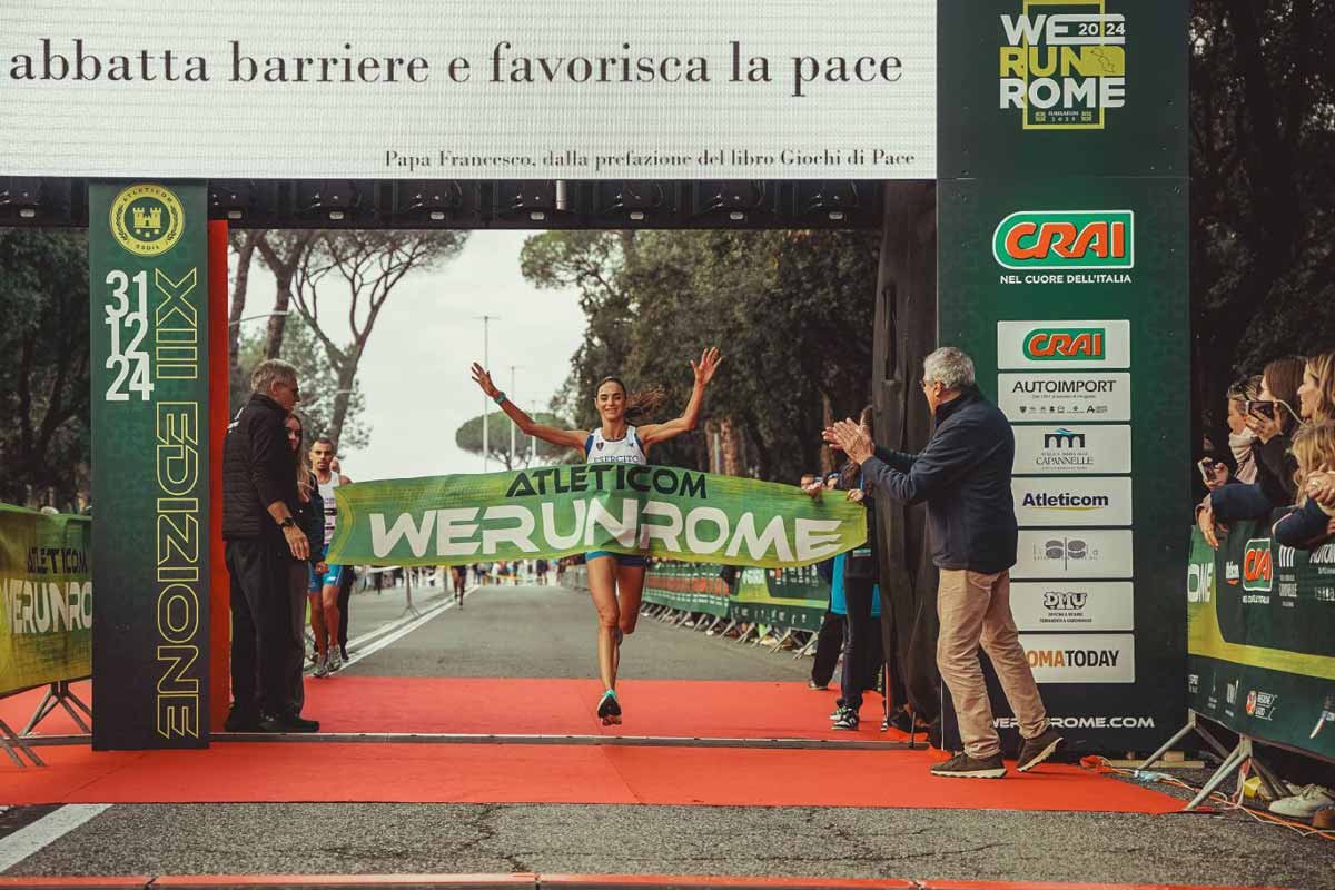 Atleticom We Run Rome Logo