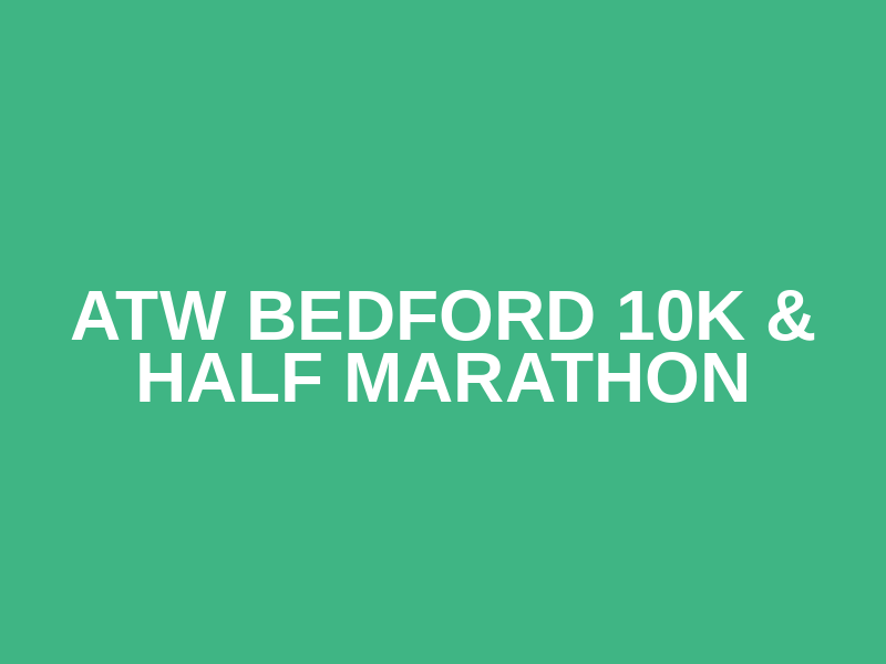 ATW Bedford 10k & Half Marathon Logo