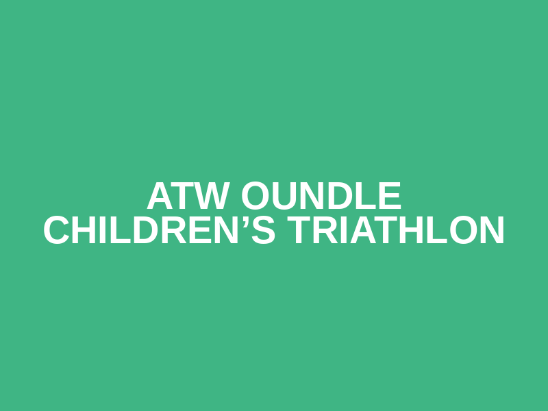 ATW Oundle Children’s Triathlon Logo