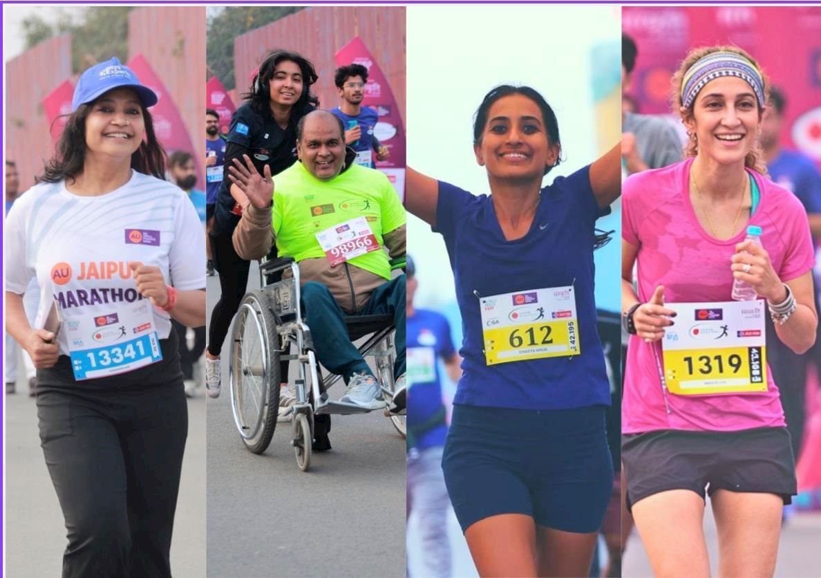 AU Jaipur Marathon Logo