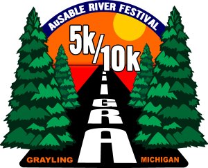 AuSable River Festival G.R.A. 10K & 5K Logo