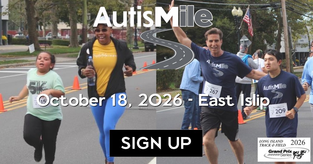 AutisMile Run 2026 Logo