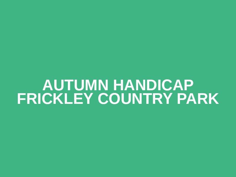 Autumn Handicap Frickley Country Park Logo