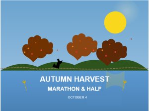 Autumn Harvest Marathon, Half-Marathon, 12 Hour Ultra, 5K and 10K Logo
