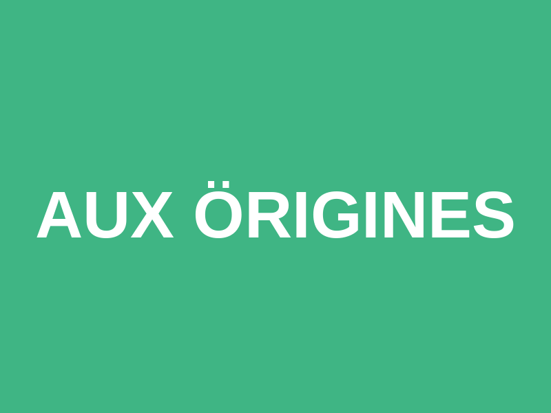 Aux örigines Logo