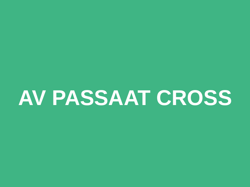 AV Passaat cross