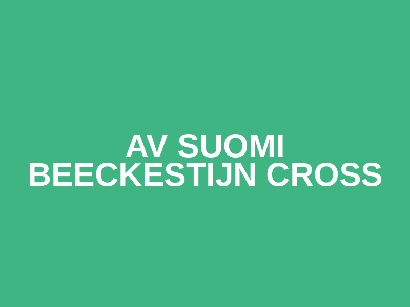 AV Suomi Beeckestijn Cross Logo