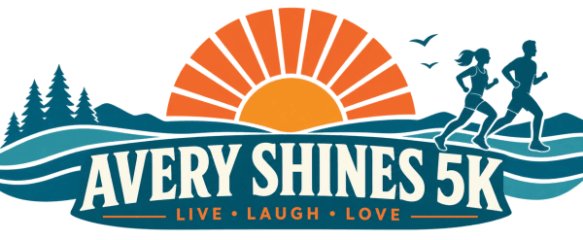 Avery Shines 5k Logo