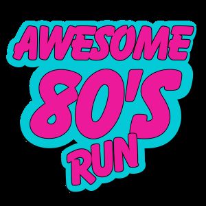 Awesome 80's Run Logo