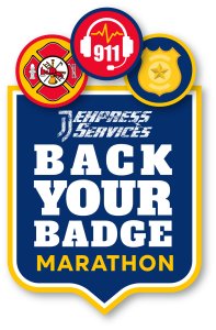 Back Your Badge Marathon Logo