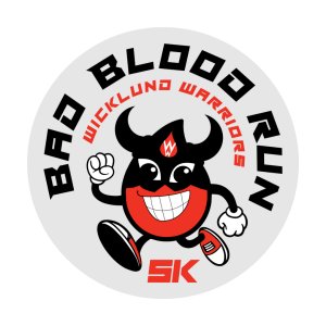 Bad Blood 5K Run/Walk 2026 Logo