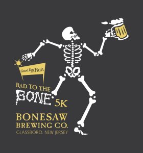 Bad to the Bone 5K Logo