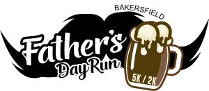 Bakersfield Father's Day Run Logo