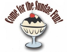 Bakersfield Hot Fudge Sundae Run Logo