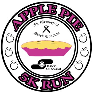 Bank of Salem, Mark Thomas Memorial Apple Pie 5K Logo