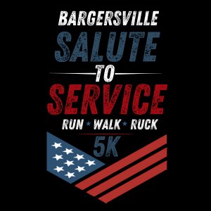 Bargersville Salute to Service 5K Logo