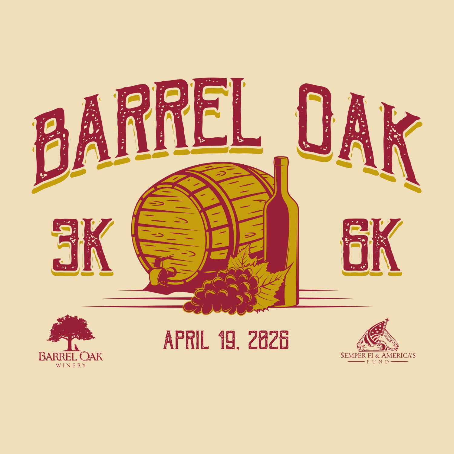 Barrel Oak 3k & 6k Logo