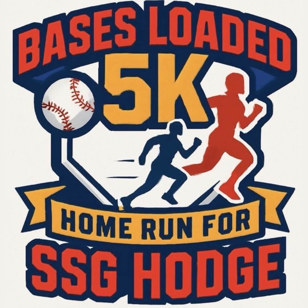 Bases Loaded 5k, Home Run for Hodge Logo