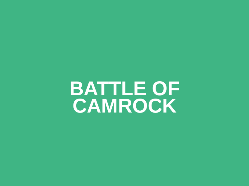 Battle of CamRock Logo