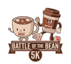 Battle of the Bean 5K Run/Walk Logo